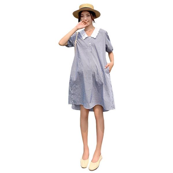 maternity dresses summer pregnancy dress gown po clothes pregnant women loose stripes ropa de maternidad clothings be50dr, White
maternity dresses summer pregnancy dress gown po clothes pregnant women loose stripes ropa de maternidad clothings be50dr, White