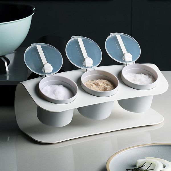 storage bottles & jars seasoning box three-in-one set multi-functional kitchen supplies combination household plastic
storage bottles & jars seasoning box three-in-one set multi-functional kitchen supplies combination household plastic