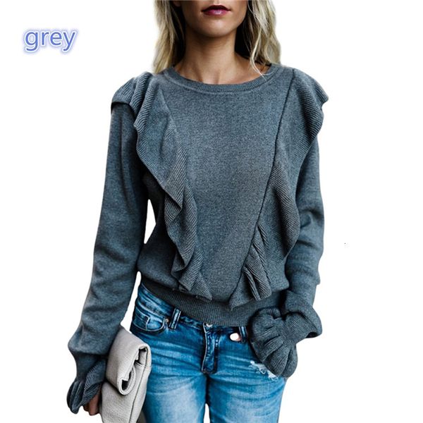 women long mouwen wooden ear trumpet mouths around the neck trui loss t-shirt casual mode herfst in winter, White
women long mouwen wooden ear trumpet mouths around the neck trui loss t-shirt casual mode herfst in winter, White