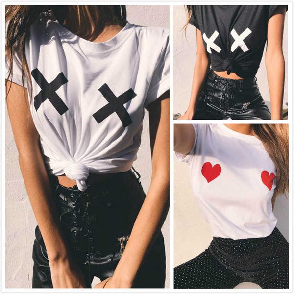 funny breast heart print t shirt women short sleeve o neck loose tshirt summer ladies tee shirt clothes camisetas mujer x0527, White
funny breast heart print t shirt women short sleeve o neck loose tshirt summer ladies tee shirt clothes camisetas mujer x0527, White
