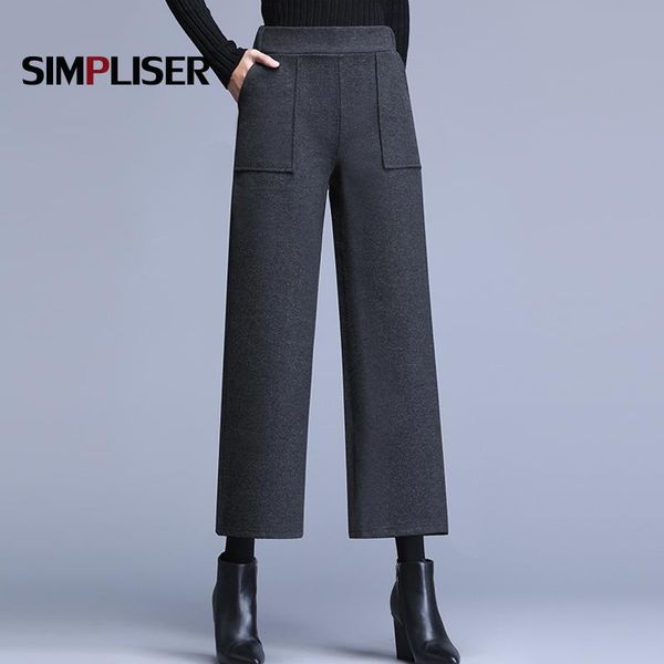 women's pants & capris nylon for woman wide leg trousers female ankle length loose office work wear pant plus size 4xl elastic waist 20, Black;white
women's pants & capris nylon for woman wide leg trousers female ankle length loose office work wear pant plus size 4xl elastic waist 20, Black;white
