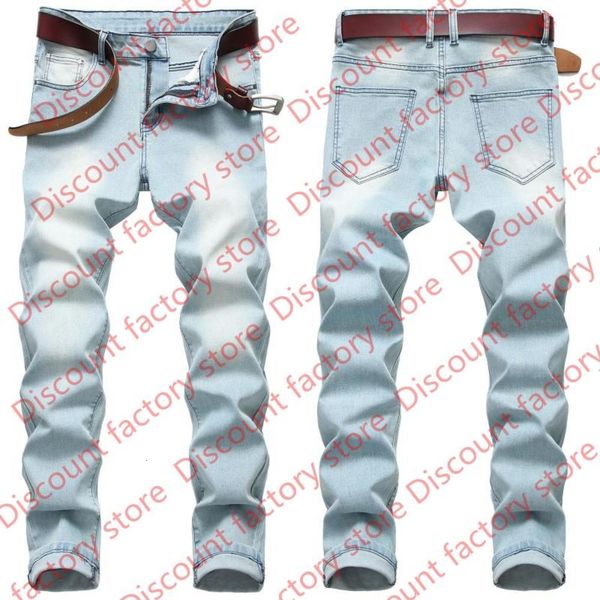 new style plus size men jeans simple fashion korean pants 42 trousers men plus size jeans, Blue
new style plus size men jeans simple fashion korean pants 42 trousers men plus size jeans, Blue