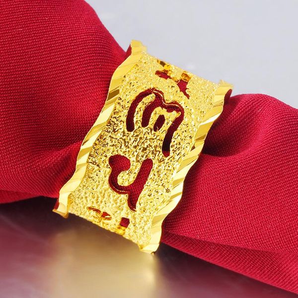 wedding rings vietnam alluvial gold open for men not fade six word buddhism jewelry, Slivery;golden
wedding rings vietnam alluvial gold open for men not fade six word buddhism jewelry, Slivery;golden