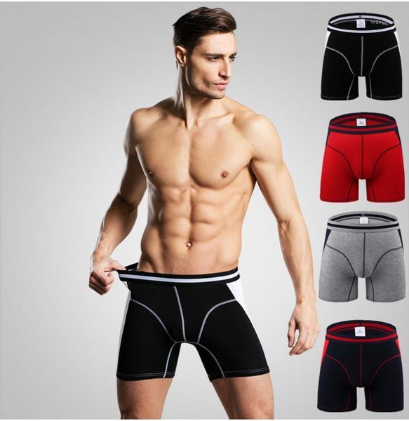 underpants long leg men boxer homme slip panties men's male underwear boxers, Black;white
underpants long leg men boxer homme slip panties men's male underwear boxers, Black;white