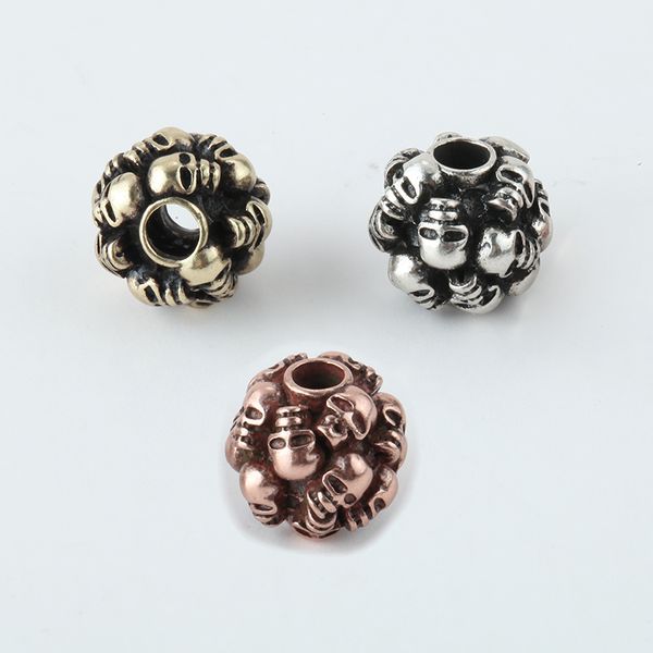 gothic beads for jewelry making supplies skull beads for bracelet diy gold vintage retro copper big hole accessories wholesale, Bronze;silver
gothic beads for jewelry making supplies skull beads for bracelet diy gold vintage retro copper big hole accessories wholesale, Bronze;silver