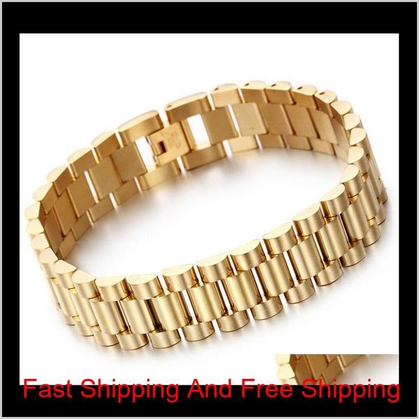 fashion 15mm luxury mens womens watch band bracelet hiphop gold silver stainless steel watchband strap cuff bangles jewelry n7a4h eooux, Black
fashion 15mm luxury mens womens watch band bracelet hiphop gold silver stainless steel watchband strap cuff bangles jewelry n7a4h eooux, Black