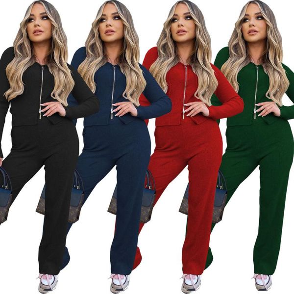 women's two piece pants 5wy6856 autumn winter women casual fashion solid color round neck blouse with double zipper set, White
women's two piece pants 5wy6856 autumn winter women casual fashion solid color round neck blouse with double zipper set, White