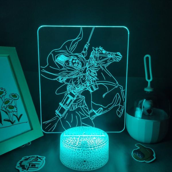 night lights 3d led anime figure erwin smith fun gift for friend rgb lava lamp bedroom bedside table desk decor attack on titan
night lights 3d led anime figure erwin smith fun gift for friend rgb lava lamp bedroom bedside table desk decor attack on titan