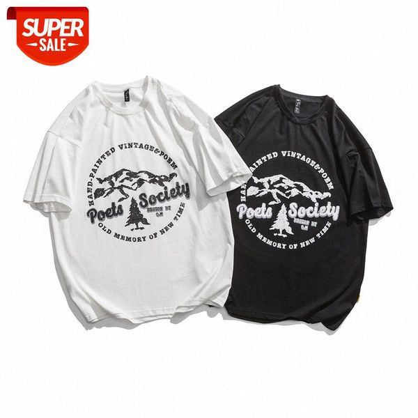 mansclot simple mountain peak letter printing short-sleeved t-shirt men's half-sleeved #1t6w, White;black
mansclot simple mountain peak letter printing short-sleeved t-shirt men's half-sleeved #1t6w, White;black