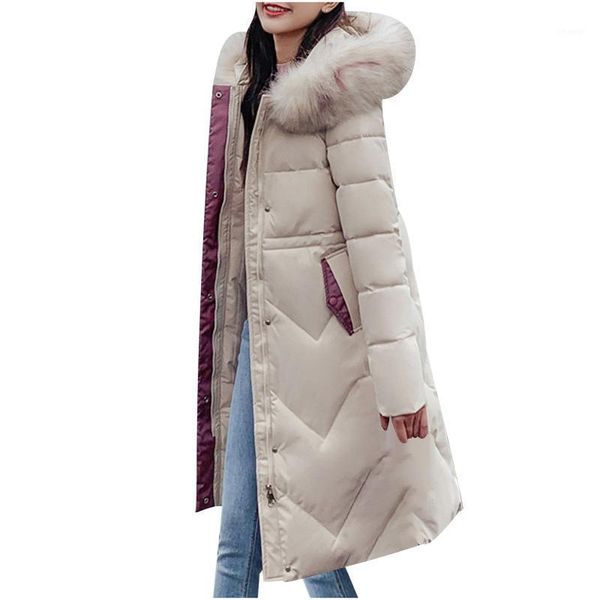 women's down & parkas autumn winter jacket women parka warm thick long cotton coat female loose oversize hooded ladies #t2g, Black
women's down & parkas autumn winter jacket women parka warm thick long cotton coat female loose oversize hooded ladies #t2g, Black