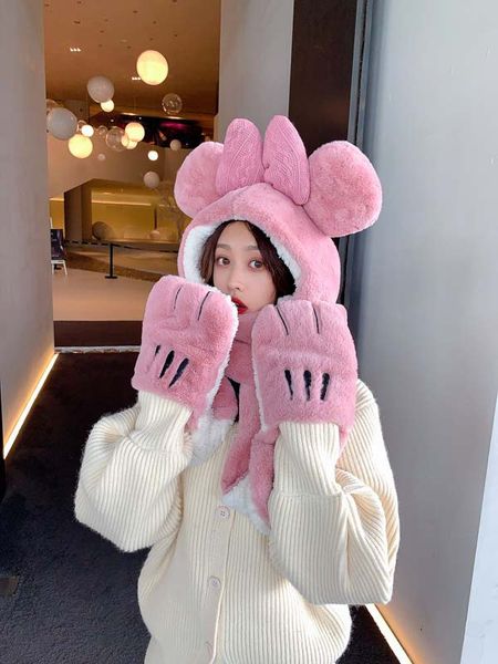 plush winter hat new cute big bow female outdoor warm earmuff scarf gloves 3-piece set all-in-one dhl, Blue
plush winter hat new cute big bow female outdoor warm earmuff scarf gloves 3-piece set all-in-one dhl, Blue