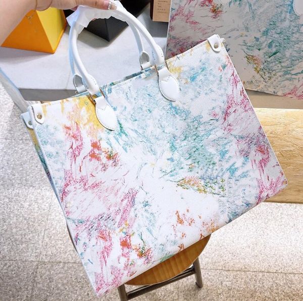 women luxurys designers watercolor tie-dye tote bags 2021 duffle shopping bag designers sac shoulder bags casual totes handbag brands
women luxurys designers watercolor tie-dye tote bags 2021 duffle shopping bag designers sac shoulder bags casual totes handbag brands