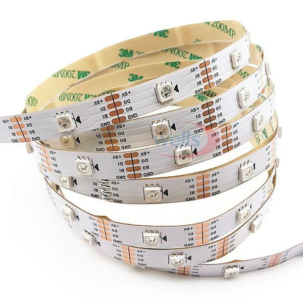 5m addressable ws2813 rgb led strip light dc5v ws2812b updated led lamp tape dual-signal 30/60 pixels/leds/m
5m addressable ws2813 rgb led strip light dc5v ws2812b updated led lamp tape dual-signal 30/60 pixels/leds/m