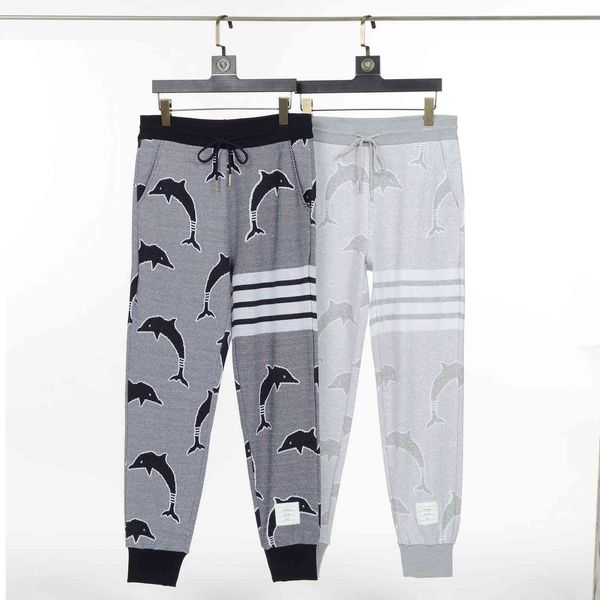 design clothing chao guard dolphin suit yarn dyed casual pants, Black 
design clothing chao guard dolphin suit yarn dyed casual pants, Black