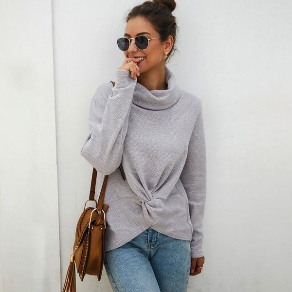 women's sweaters women knitted sweater twist knot turtleneck long sleeve pullovers female autumn winter casual loose knitwear jumper 2, White;black
women's sweaters women knitted sweater twist knot turtleneck long sleeve pullovers female autumn winter casual loose knitwear jumper 2, White;black