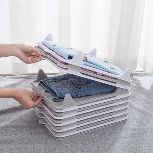 hangers & racks 5pcs anti-wrinkle clothes folding storage convenient stacking board
hangers & racks 5pcs anti-wrinkle clothes folding storage convenient stacking board