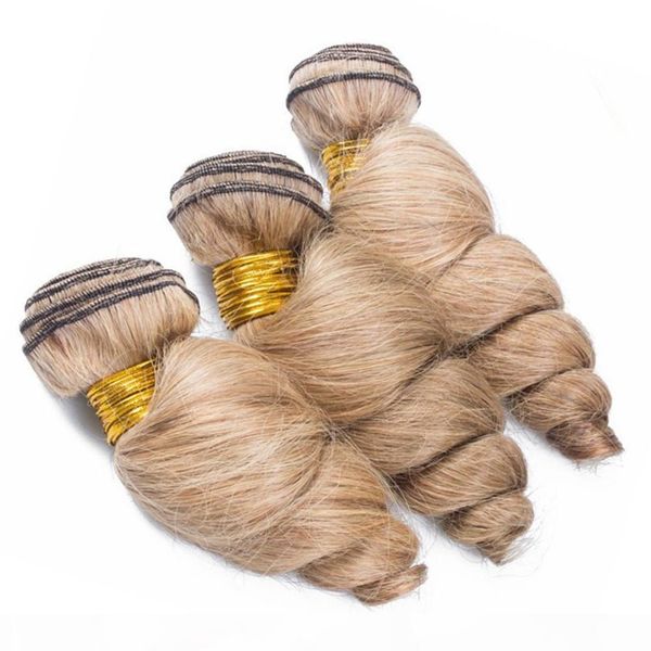 #27 honey blonde malaysian human hair loose wave weave bundles 3pcs lot light brown loose wavy human hair wefts extensions mixed length, Black
#27 honey blonde malaysian human hair loose wave weave bundles 3pcs lot light brown loose wavy human hair wefts extensions mixed length, Black