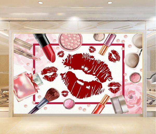wallpapers custom po 3d wallpaper red lips cosmetics makeup beauty nail shop decor living room wall murals for walls 3 d
wallpapers custom po 3d wallpaper red lips cosmetics makeup beauty nail shop decor living room wall murals for walls 3 d