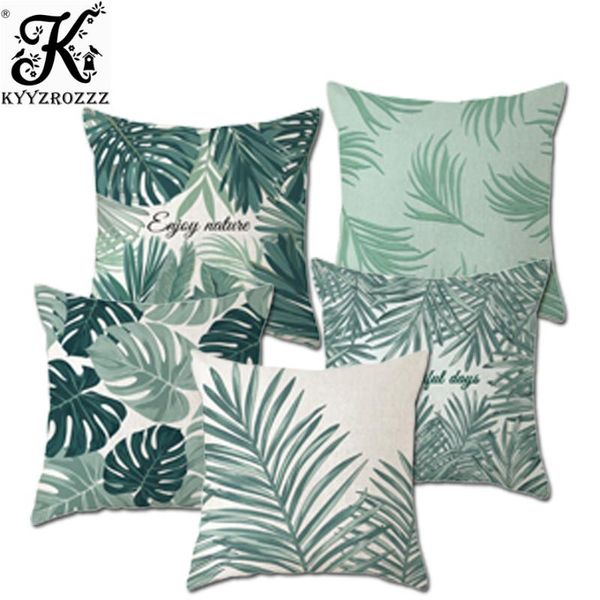 cushion/decorative pillow tropical plants palm leaf cushion cover green leaveshome decor case cojines decorativos para sofa
cushion/decorative pillow tropical plants palm leaf cushion cover green leaveshome decor case cojines decorativos para sofa