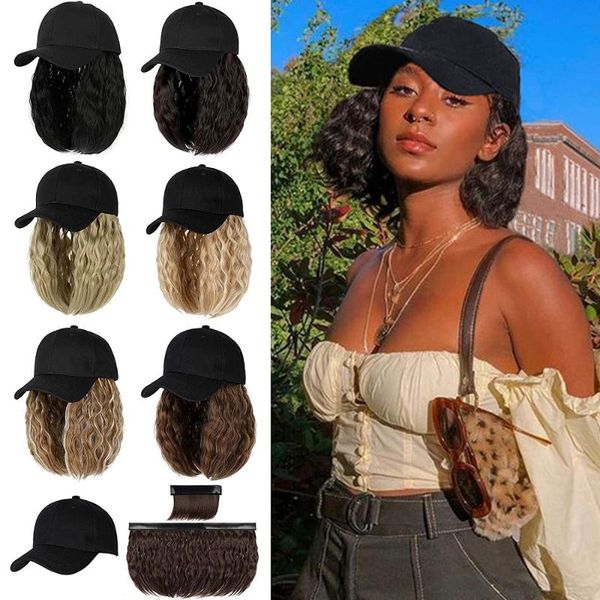 synthetic wigs shangzi baseball cap short wig curly hair bobo natural black knit hat naturally removable
synthetic wigs shangzi baseball cap short wig curly hair bobo natural black knit hat naturally removable