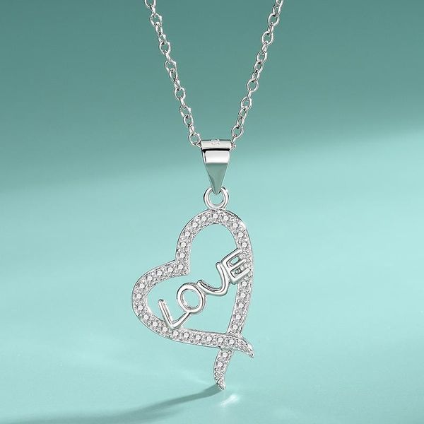 chains s925 sterling silver love heart-shaped necklace europe and the united states fashion simplicity pendant send girlfriend
chains s925 sterling silver love heart-shaped necklace europe and the united states fashion simplicity pendant send girlfriend