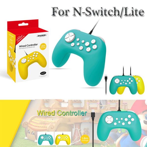 hiperdealgamepad wired ergonomic gamepad game controller set for n-switch main engine console host handle
hiperdealgamepad wired ergonomic gamepad game controller set for n-switch main engine console host handle