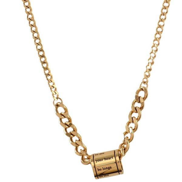 chains 316l stainless steel cylindric light luxury necklace hip hop street cold wind collarbone chain simple retro high sense, Silver
chains 316l stainless steel cylindric light luxury necklace hip hop street cold wind collarbone chain simple retro high sense, Silver