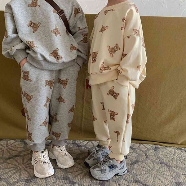 autumn kids clothing set casual boys sweatshirts suit hoodies and pants 2 pcs bear, White
autumn kids clothing set casual boys sweatshirts suit hoodies and pants 2 pcs bear, White