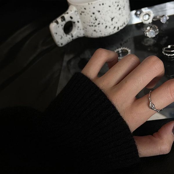 cluster rings 2021 simple and special-shaped ring opening adjustable cold wind temperament all-match female for women, Golden;silver
cluster rings 2021 simple and special-shaped ring opening adjustable cold wind temperament all-match female for women, Golden;silver