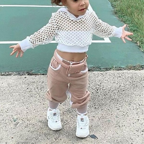 baby girl tracksuit 2pcs toddler kid outfits clothes long sleeve hollow out mesh pants trousers, White
baby girl tracksuit 2pcs toddler kid outfits clothes long sleeve hollow out mesh pants trousers, White
