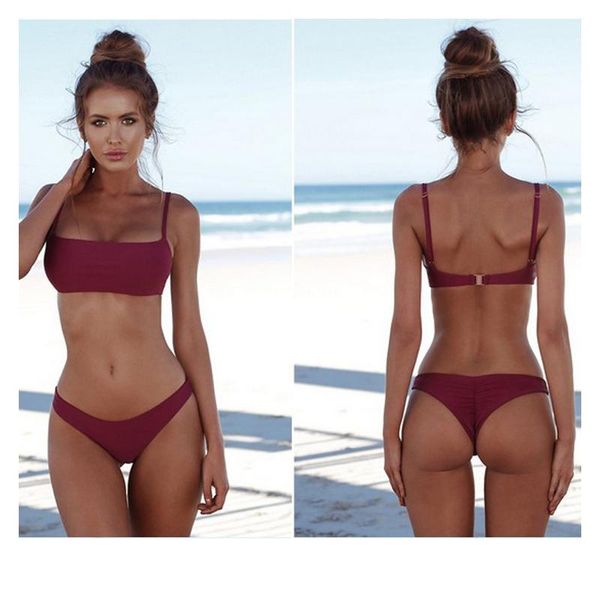 women's swimwear 2021 fashion split sling pure color beach bikini women swimsuit, woman clothes, bikini, sexy,, White;black
women's swimwear 2021 fashion split sling pure color beach bikini women swimsuit, woman clothes, bikini, sexy,, White;black