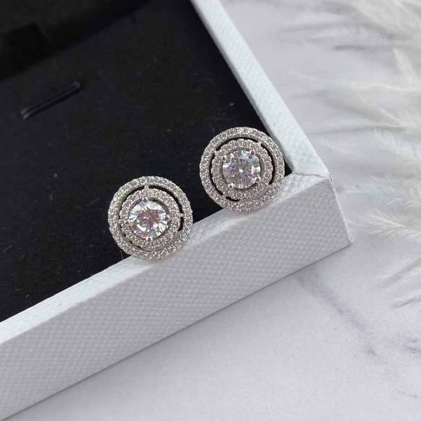 s925 silver round shape with sparkly diamond for women wedding jewelry gift ps3788, Golden
s925 silver round shape with sparkly diamond for women wedding jewelry gift ps3788, Golden