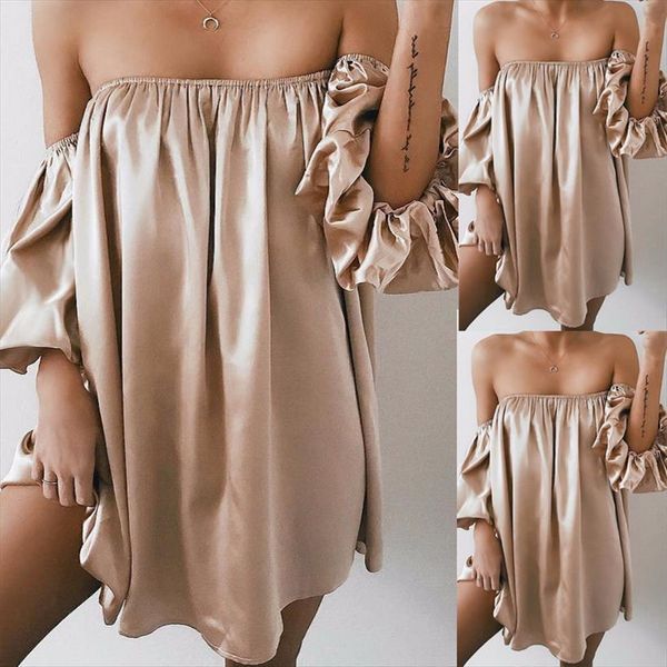summer casual loose ruffles womens dresses short mini elegant evening party strapless off shoulder holiday sundress, Black;gray
summer casual loose ruffles womens dresses short mini elegant evening party strapless off shoulder holiday sundress, Black;gray