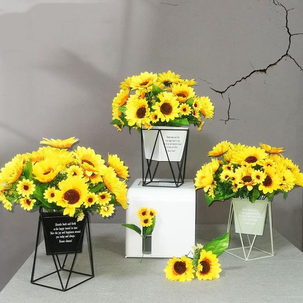 decorative flowers & wreaths 7 head bionic sunflowers simulation green plants indoor decoration flower wedding el table pography props
decorative flowers & wreaths 7 head bionic sunflowers simulation green plants indoor decoration flower wedding el table pography props