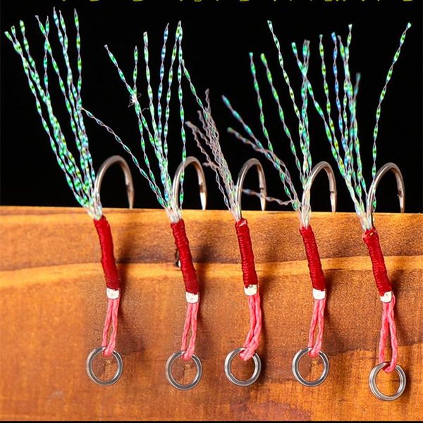 1pcs jig head hook cast jigs assist hook fishing hooks barbed feather fish with feather sea fishing
1pcs jig head hook cast jigs assist hook fishing hooks barbed feather fish with feather sea fishing