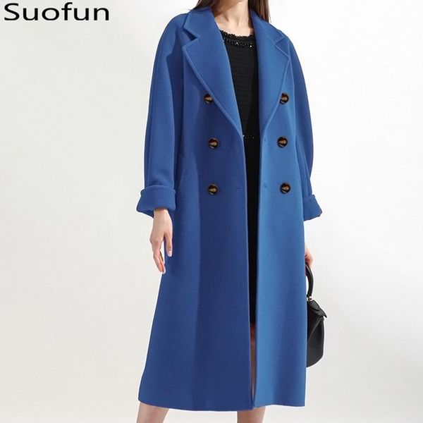 women's wool & blends office lady 2021 fashion high-end camel double breasted faced cashmere coat middle and long woollen tweed coats, Black
women's wool & blends office lady 2021 fashion high-end camel double breasted faced cashmere coat middle and long woollen tweed coats, Black