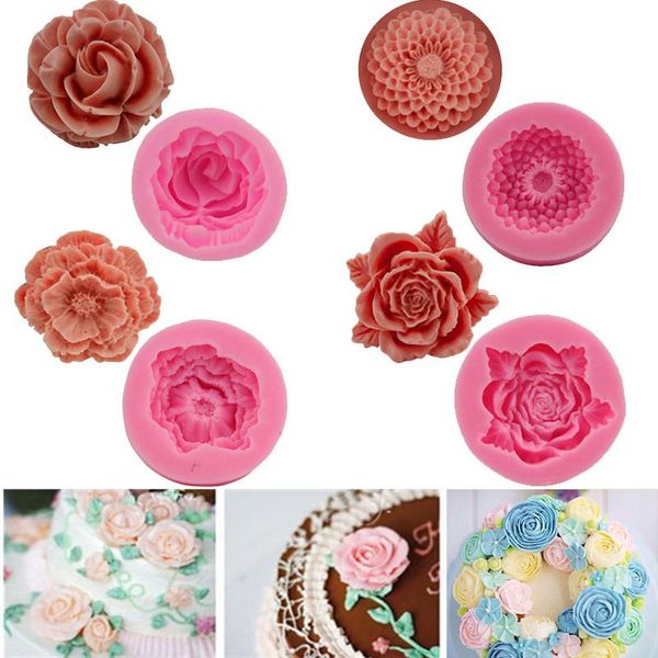 cake tools flower silicone baking mold for cakes fondant decorationg chocolate candy molds sugarcraft
cake tools flower silicone baking mold for cakes fondant decorationg chocolate candy molds sugarcraft