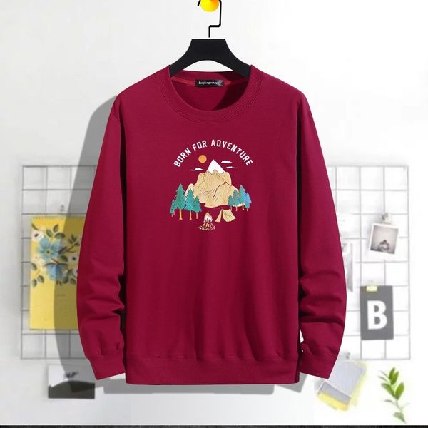 fat man's enlarged fattened sweater men's autumn round neck pullover sweater trend leisure extra large middle-aged and young peopl, Black
fat man's enlarged fattened sweater men's autumn round neck pullover sweater trend leisure extra large middle-aged and young peopl, Black