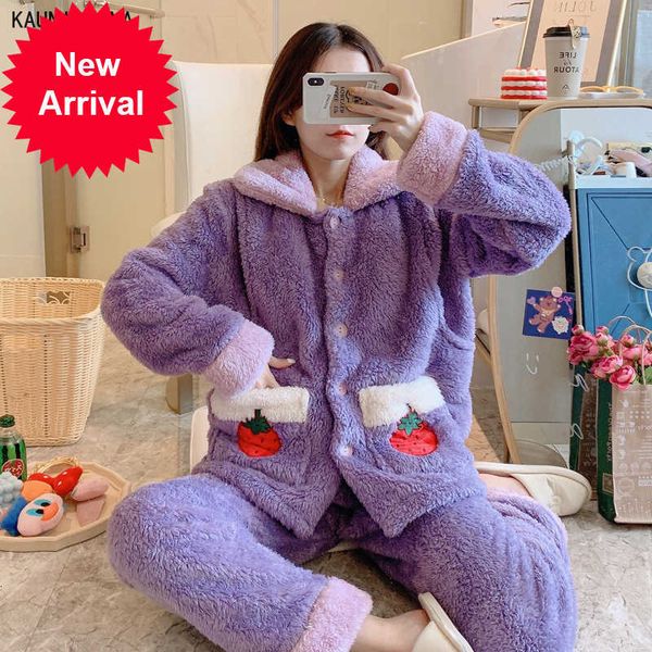 winter women pajamas sets thicken warm nightwear velvet thick maternity nursing pockets buttons pajama homewear, Black;red
winter women pajamas sets thicken warm nightwear velvet thick maternity nursing pockets buttons pajama homewear, Black;red