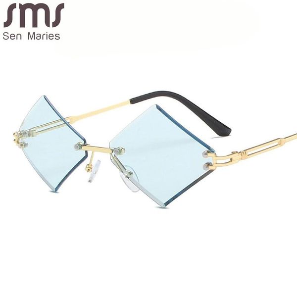sunglasses punk rimless women men square eyeglasses small alloy frames sun glasses eyewear uv400, White;black
sunglasses punk rimless women men square eyeglasses small alloy frames sun glasses eyewear uv400, White;black