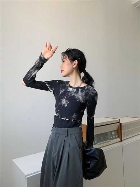 new walf checks tie dye crewneck long sleeve women tshirt asymmetrical black designer t shirt 2021 fashion ji7z, White
new walf checks tie dye crewneck long sleeve women tshirt asymmetrical black designer t shirt 2021 fashion ji7z, White