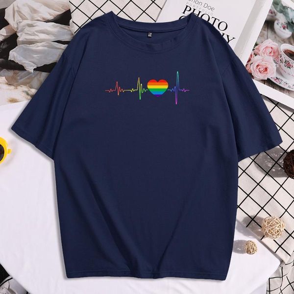 women's t-shirt beating heart creativity printing female shirts round neck clothing loose fashion short sleeved women tee, White
women's t-shirt beating heart creativity printing female shirts round neck clothing loose fashion short sleeved women tee, White