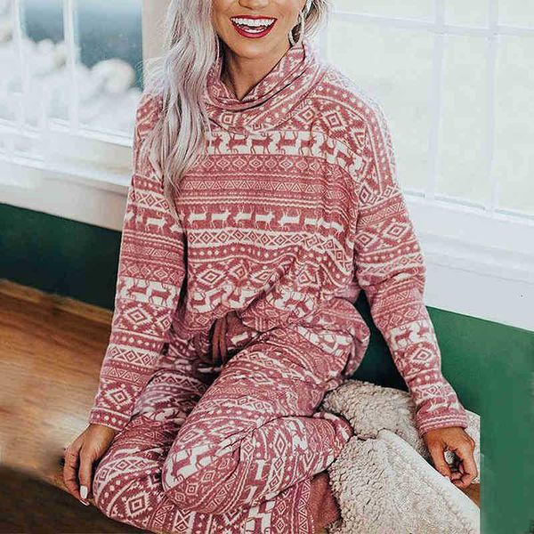 women's knits & tees knits women elk print home set casual turtleneck collar long sleeve and loose drawstring slacks christmas 2 pieces, White
women's knits & tees knits women elk print home set casual turtleneck collar long sleeve and loose drawstring slacks christmas 2 pieces, White