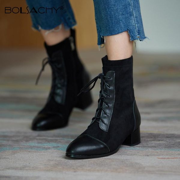 boots fashion autumn winter ankle chunky lace-uphigh heels british style women booties round toe pump size 31-43, Black
boots fashion autumn winter ankle chunky lace-uphigh heels british style women booties round toe pump size 31-43, Black