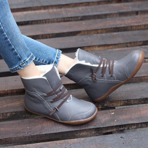boots women's winter shoes wool genuine leather round toe lace up ladies ankle female footwear no lining, Black
boots women's winter shoes wool genuine leather round toe lace up ladies ankle female footwear no lining, Black