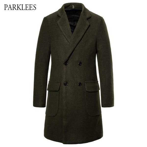 men's wool & blends british long trench coat men 2021 brand double breasted mens casual slim fit overcoat jackets manteau homme xxl, Black
men's wool & blends british long trench coat men 2021 brand double breasted mens casual slim fit overcoat jackets manteau homme xxl, Black