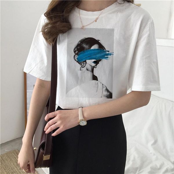 maternity & tees 2021 summer art girl painting women t -shirt a short sleeve round neck harajuku vintage casual fashion female loos, White
maternity & tees 2021 summer art girl painting women t -shirt a short sleeve round neck harajuku vintage casual fashion female loos, White