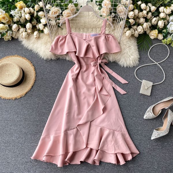 2021 fashion women bodycon vestidos mujer summer off shoulder bandage es elegant ladies party robe femme mzuv, Black;gray
2021 fashion women bodycon vestidos mujer summer off shoulder bandage es elegant ladies party robe femme mzuv, Black;gray