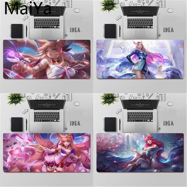 mouse pads & wrist rests maiya league of legends ahri diy design pattern game mousepad large pad keyboards mat
mouse pads & wrist rests maiya league of legends ahri diy design pattern game mousepad large pad keyboards mat
