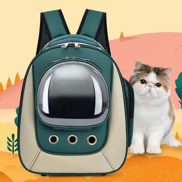 lightweight transparent bubble window pet carrier backpack multifunctional for small dogs and cats leisure travel bag
lightweight transparent bubble window pet carrier backpack multifunctional for small dogs and cats leisure travel bag